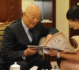 专访侨领陈守仁畅谈闽南文化